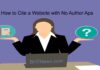 How to Cite a Website with No Author Apa How to Cite a Website With No Author APA