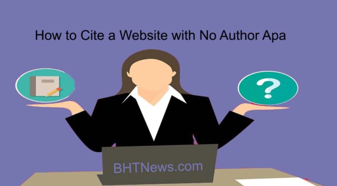 How to Cite a Website with No Author Apa How to Cite a Website With No Author APA
