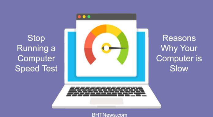 Stop Running a Computer Speed Test and Check the Reasons Why Your Computer is Slow | Top 4 Reasons computer speed test