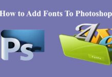 How to Add Fonts to Photoshop How to add fonts to photoshop