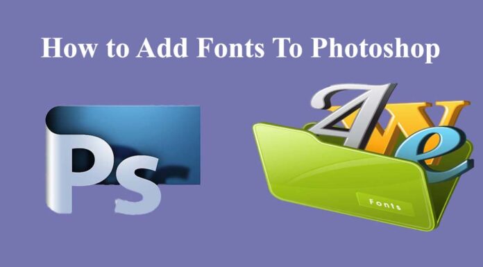 How to Add Fonts to Photoshop How to add fonts to photoshop