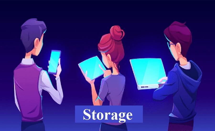 tablet vs laptop storage