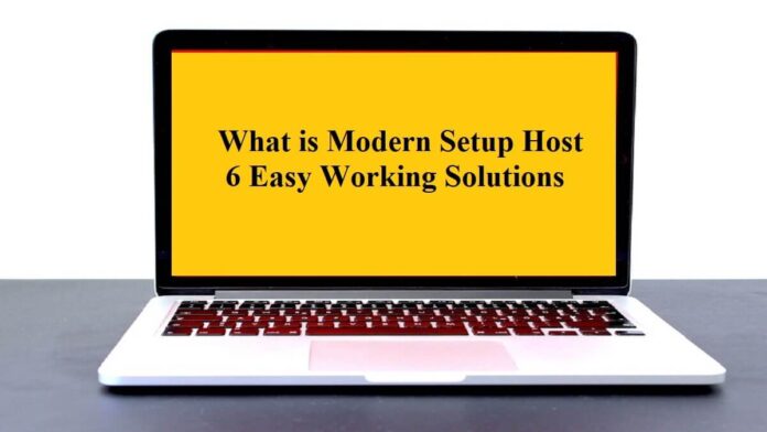 what is modern setup host