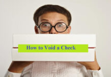 How to Void a Check void a check