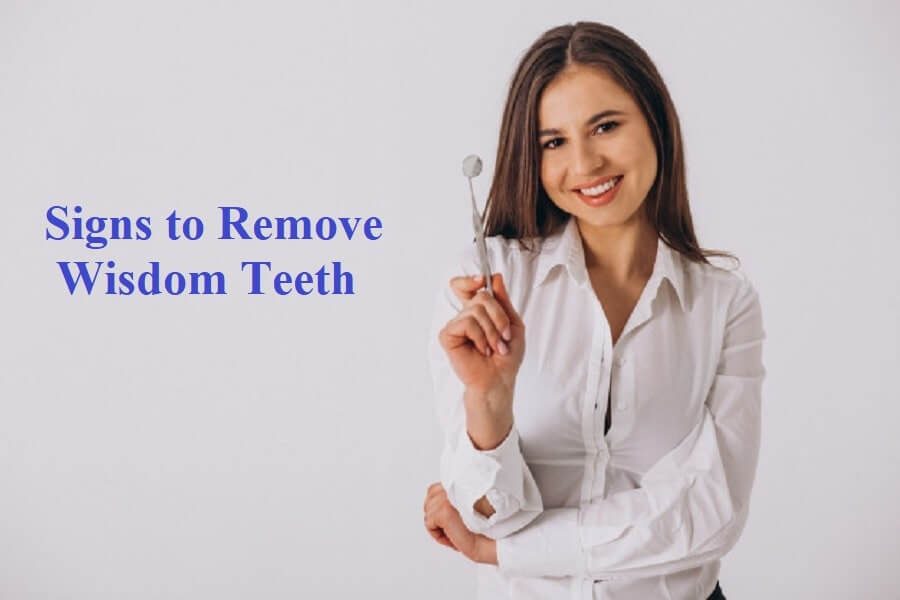 signs to remove wisdome teeth