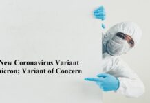A New Coronavirus Variant Omicron; Variant of Concern omicron