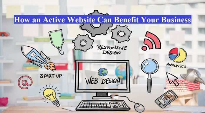 How an Active Website Can Benefit Your Business website for business