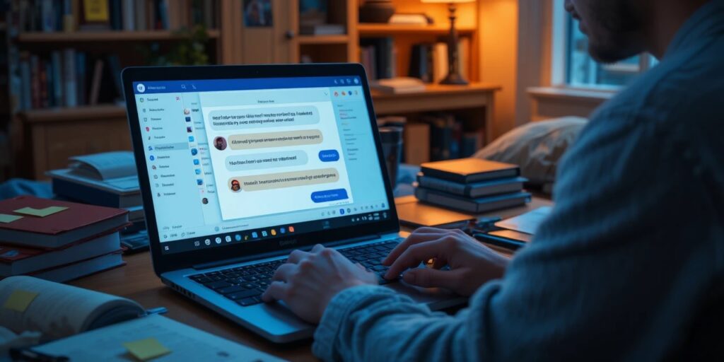 10 Best Free AI Tools for Students in 2026 (Tested & Reviewed) 1 ChatGPT open on laptop