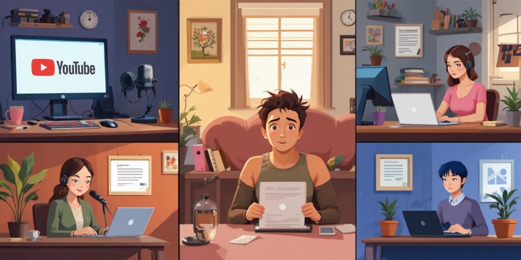 content creation and digital media