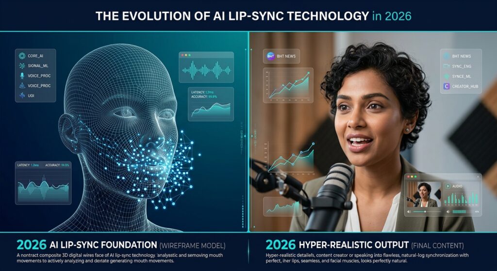 The Best AI Lip Sync Tools in 2026 (Tested and Ranked) 2 AI Lip Sync Technology in 2026