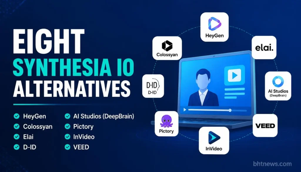 Synthesia io Alternative: 8 Free & Paid Options (2026) 1 the eight synthesia io alternatives