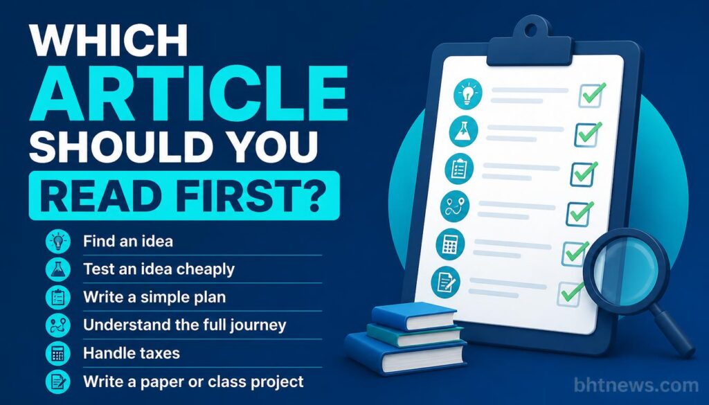 Entrepreneurship Articles for Students, which article you should read first